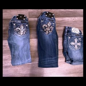 Girls miss me jeans